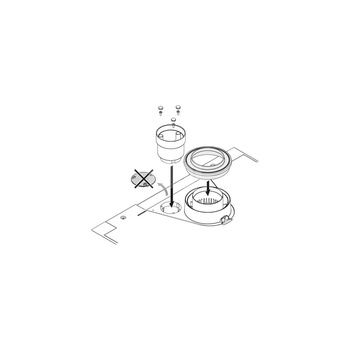 Adapter do systemu rozdzielnego fi 80/125 - fi 80/80 do kotłów Genus premium fs (do bezpośredniego podłączenia z kotłem)