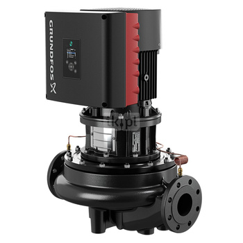 Pompa obiegowa GRUNDFOS TPE 100-170/4 typu in-line z silnikiem znormalizowanym 50/60 Hz, moc silnika 5.5kW 10.15 A PN 16 1455 obr/min