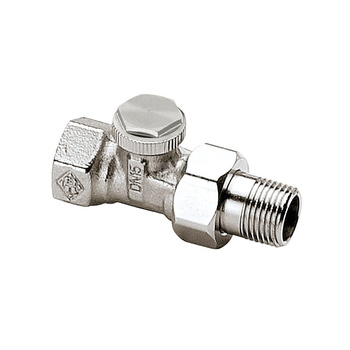 Regutec DN15 - Grzejnikowy zawór odcinający, prosty