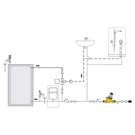 Regulator ciśnienia CALEFFI 5350H, GZ 2'', 25 bar z manometrem