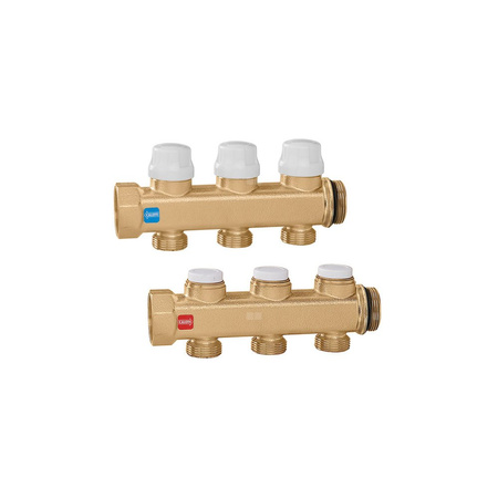 Para rozdzielaczy O1" 6 wyjść O3/4"