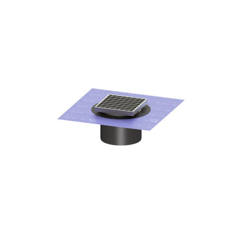 Nasadka Variofix z rusztem kratowym ze stali nierdzewnej 200x200, system200