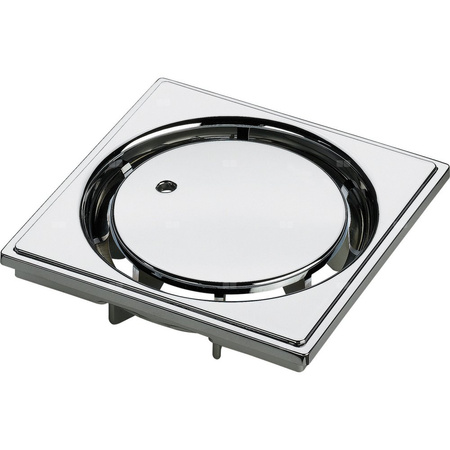 Kratka VIEGA 49218 kwadratowa twotrzywo sztuczne 100x100mm do wpustu