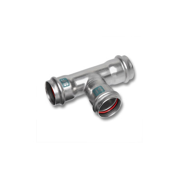 Trójnik SANHA NiroSan SF stal nierdzewna 28 mm x 15 mm x 28 mm (zw x zw x zw)