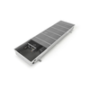 Grzejnik konwektorowy ZEHNDER Terraline Neo, wym. 70 x 3800 mm, kolor aluminiowy naturalny, moc 3472 W