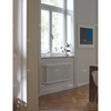 Grzejnik Zehnder Charleston Retrofit 5107 - 30 elem., klolor RAL 9010, typ złącza Code 1270, konsole ścienne SMB, kolor mocowania (CodeRADC) - kolor grzejnika, ilość zest. naściennych 4