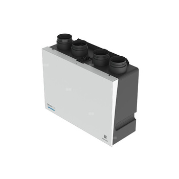 Rekuperator HOUSE250 -wersja P, wym entalpiczny z nagrzewnicą wstępną, bypass mechaniczny