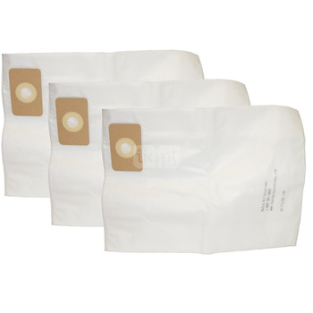 Wielowarstwowy antyalergiczny worek jednorazowy o poj. 30 litrów, komplet 3 sztuk