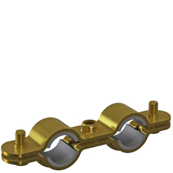 Obejma mocująca podwójna NICZUK UDGM 15-17 mm 15BK (ocynk galwaniczny)