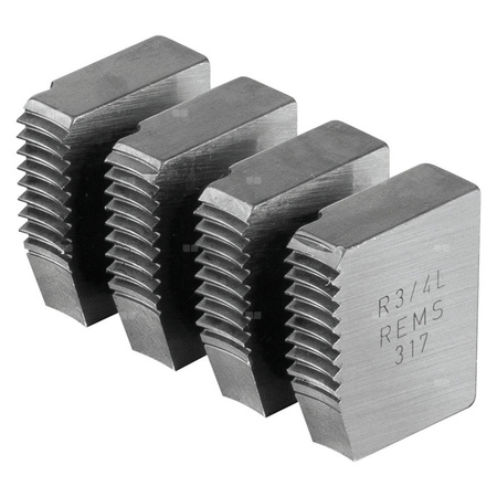 Noże gwintujące R 3/4 LH, Zestaw