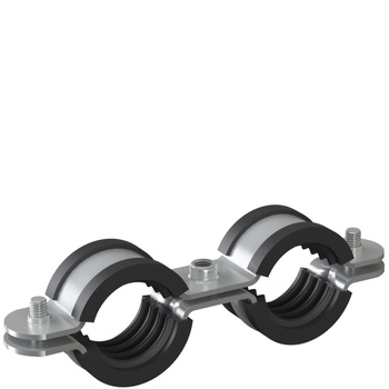 Obejma mocująca podwójna NICZUK UDG 26-29 mm 3/4KPL (ocynk galwaniczny)