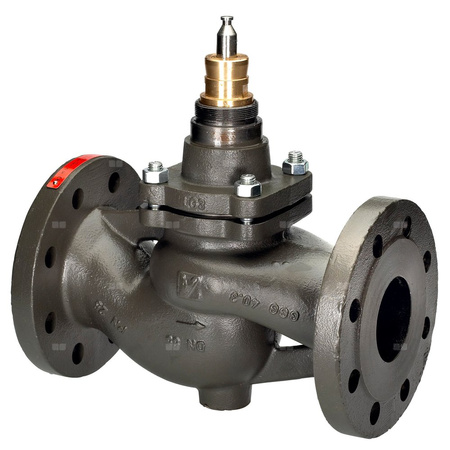 Zawór regulacyjny dwudrożny DANFOSS VFS2, DN 6 x DN 6 (kołnierz x kołnierz), PN 25, Kvs: 63 m3/h
