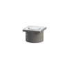 Nasada z ABS z kratką design Spot 120x120 z lock&lift, system 125