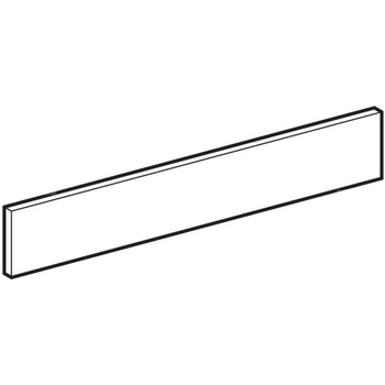 Listwa dekoracyjna Koło Modo do szafki pod umywalkę, 60cm, chrom