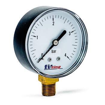 Manometr radialny 63mm 0-4 bar g 1/4''