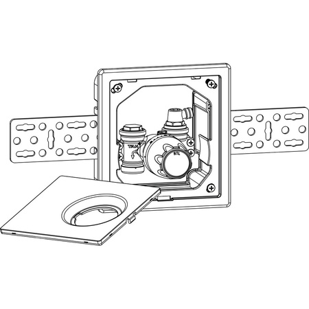 Podtynkowy regulator ogrzewania Multibox Mini RTL