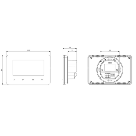 Programowalny bezprzewodowy termostat pokojowy RT05 F-BAT, bateryjny