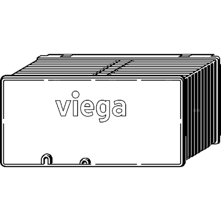 Rama rewizyjna VIEGA 831035 (akcesorium) do podwieszanej miski WC tworzywo sztuczne żółty, b: 243, h: 113