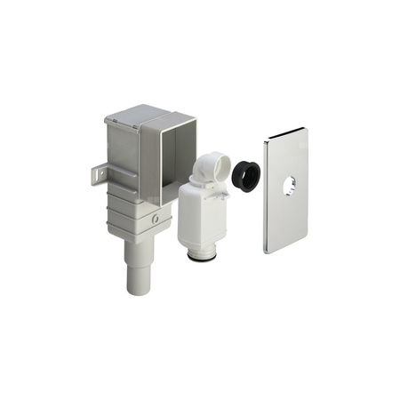 Syfon przeznaczenie: montaż podtynkowy, tworzywo sztuczne, nr wzoru 5633.3 G: 1¼ DN: 50/40