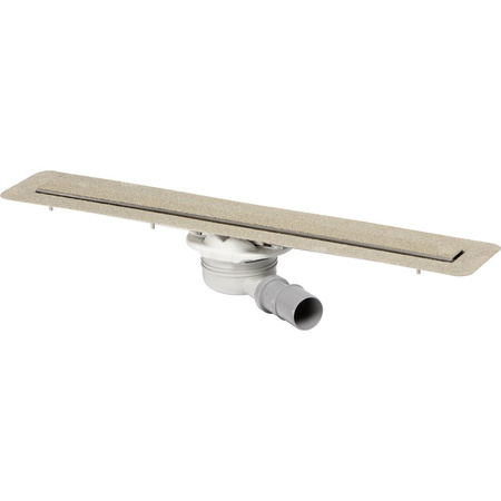 Odpływ prysznicowy prostokątny VIEGA 498276, 800 x 150 x 121 mm, dł: 720 mm, szer: 50 mm, z syfonem