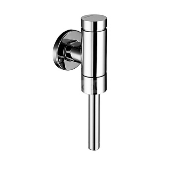 Zawór spłukujący do pisuarów Koło z pneumatycznym uruchamianiem spłukiwania, przyłącze wody z tyłu