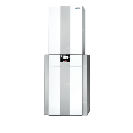 CENTRALA KONDENSACYJNA CGS-2-24/150R (ZASOBNIK Z WĘŻOWNICĄ) Z MODUŁEM WYŚWIETLACZA AM