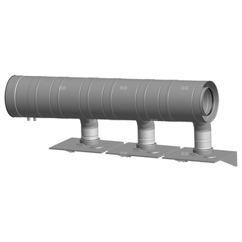 Kolektor koncentryczny DN 200/300 dla kaskady 3 kotłów Victrix Pro V2 100-120