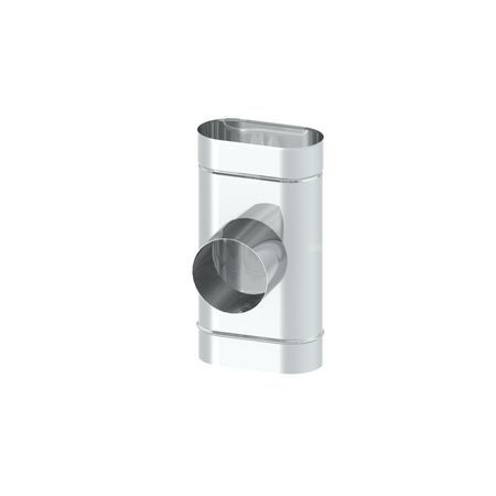 Trójnik z wyjściem po szerokiej stronie 87' JEREMIAS OV/EW0815S 120/210 mm x 150 mm