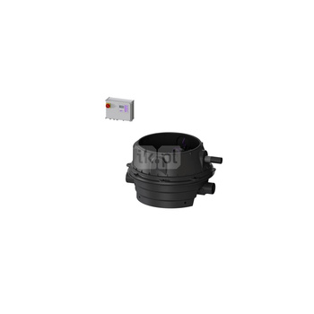 MODUŁ TECHNICZNY MONO ECOLIFT XL POMPA 400V SPF4500-S3 z automatyczną klapą zwrotną do ścieków szarych do zabudowy w ziemi lub płycie betonowej