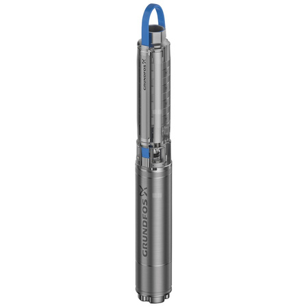 Pompa głębinowa 3-fazowa GRUNDFOS SP17-11 częstotliwość 50 Hz, moc 7.5 kW 17.8 A, prędkość obrotowa 2900 obr/min, z zaworem zwrotnym