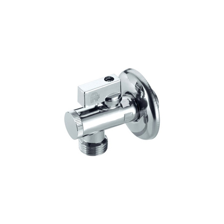 Zawór kulowy KFA Armatura mosiądz, PN 20 3/8'' GW x GZ 90', uchwyt: rączka