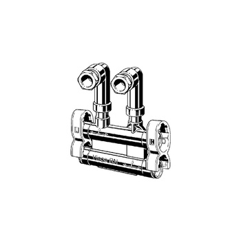 Przyłącze grzejnika VIEGA 22772 brąz 15mm x 1/2''
