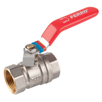 Zawór kulowy FERRO F-COMFORT 1/2'' GW, uchwyt: dźwignia