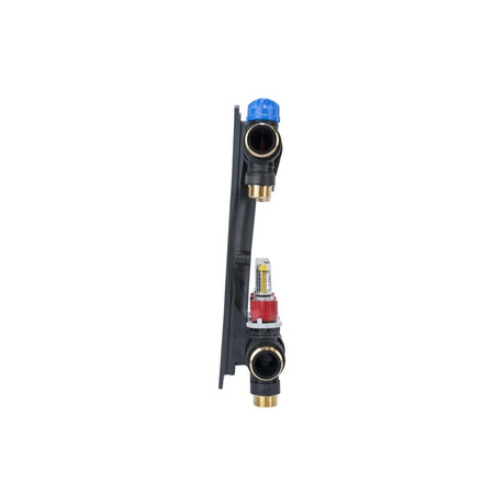 Rozdzielacz do ogrzewania podłogowego AFRISO ProCalida EF1 K 4-obieg. poliamid GZ 1'' x euroconus 3/4'' + przepływomierz + zawór napełn/spust