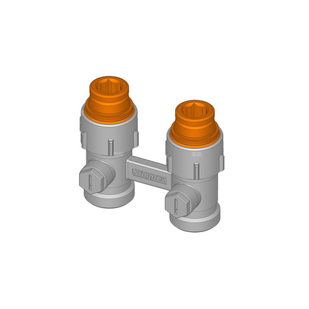 ZLACZKA 1/2"x3/4" - surowa