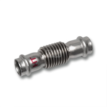 NiroSan®-Press Kompensator osiowy, wydłużony, PxP 76,1