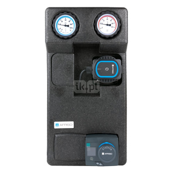 Grupa pompowa PrimoTherm 180-2 DN25 AP 3-WM-R Vario, pompa AFRISO APH, zawór mieszający ARV KvsVario, regulator ACT 343 ProClick
