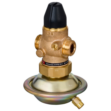Regulator różnicy ciśnień z ograniczeniem przepływu AVPB-F PN16 32/10 02 gw. pow.