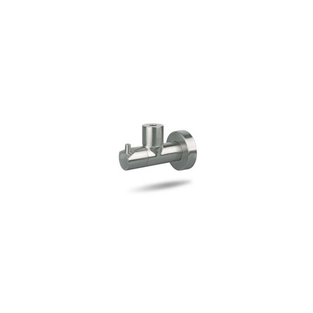 Zawór wodny MCALPINE GLASGOW, mosiądz (stal szczotkowana) 1/2'' x 10 mm