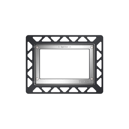 Ramka montażowa do WC, służy do montażu przycisków TECEloop/TECEsquare/TECEnow/TECEvelvet oraz TECElux mini zlicowanych z płytką ścienną, metal połysk TECE
