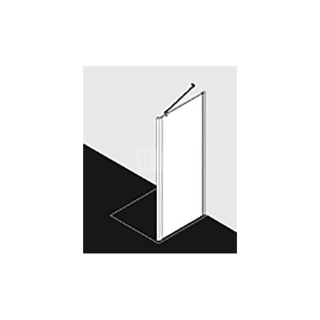 Ściana boczna prysznicowa KERMI CADA XS TWD SWS ESG Clean 1200 mm x 2000 mm