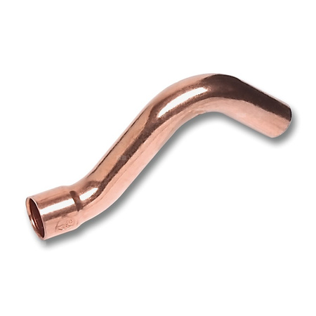 Obejście SANHA 5086, miedź, 16 mm (lut zewnętrzny x lut wewnętrzny)