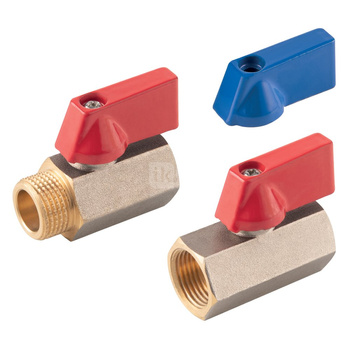 Zawór kulowy FERRO F-COMFORT 3/8'' GW, uchwyt: motylek