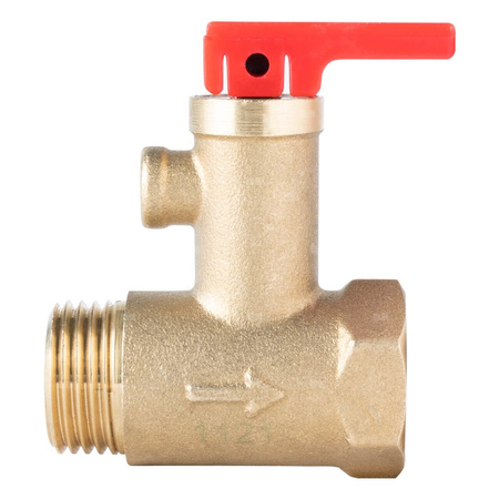 Zawór przelewowy AFRISO AF4 mosiądz GZ x GW 1/2''