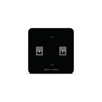 Włącznik ROLET Single WZ-02m, komunikacja przewodowa Sinum SBUS, kolor Czarny