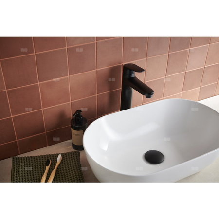 OTAVA BATERIA UMYWALKOWA NABLATOWA STOJĄCA, CZARNA + CLICK CLACK