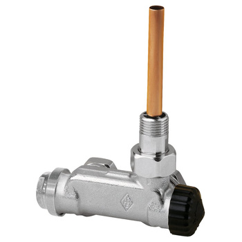 Zawór E-Z DN15(1/2"), kątowy
