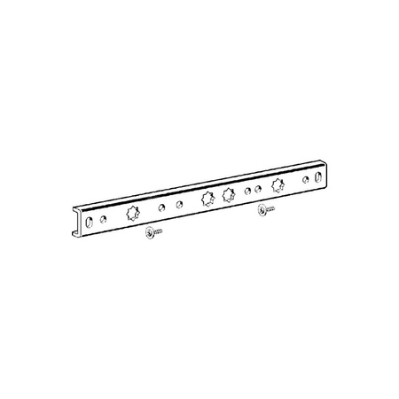 Uchwyt przeznaczenie: mocowanie kolanek ze złączkami naściennymi, mocowanie do gniazd przyłączeniowych, stal ocynkowana, nr wzoru 2021 rozstaw: 80/100/150