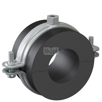 Obejma mocująca chłodu NICZUK PX20 63-64 mm gr. izol. 20mm (ocynk galwaniczny)