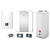 Pakiet - Kocioł gazowy jednofunkcyjny WOLF FGB-24 kondensacyjny wiszący 5.3 - 20.7 kW + Czujnik c.w.u. + RegulatorBM-2 + RekuperatorCWL 300L + Zasobnik c.w.uVulcan 120L stojący
